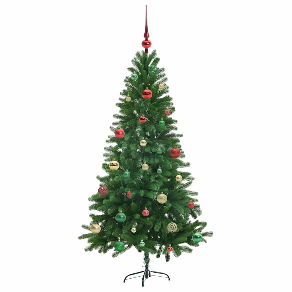 Christmas Tree with 150 LEDs with Stand Green 150 cm PE