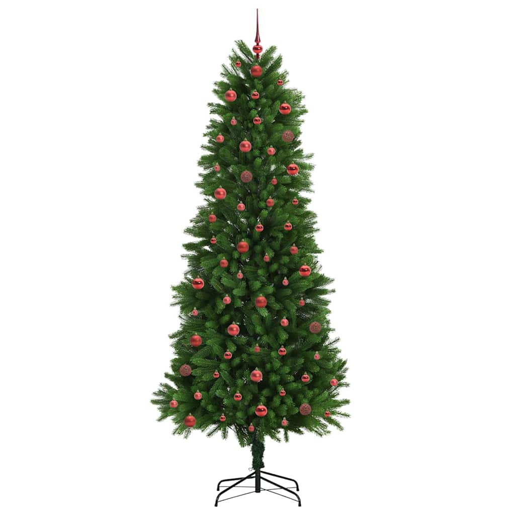 Christmas Tree with LED Light Green 240 cm PE
