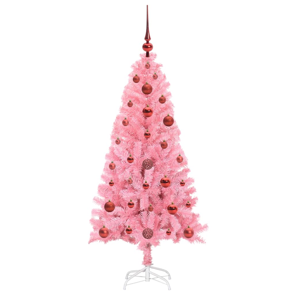 Christmas Tree Pink 120 cm PVC