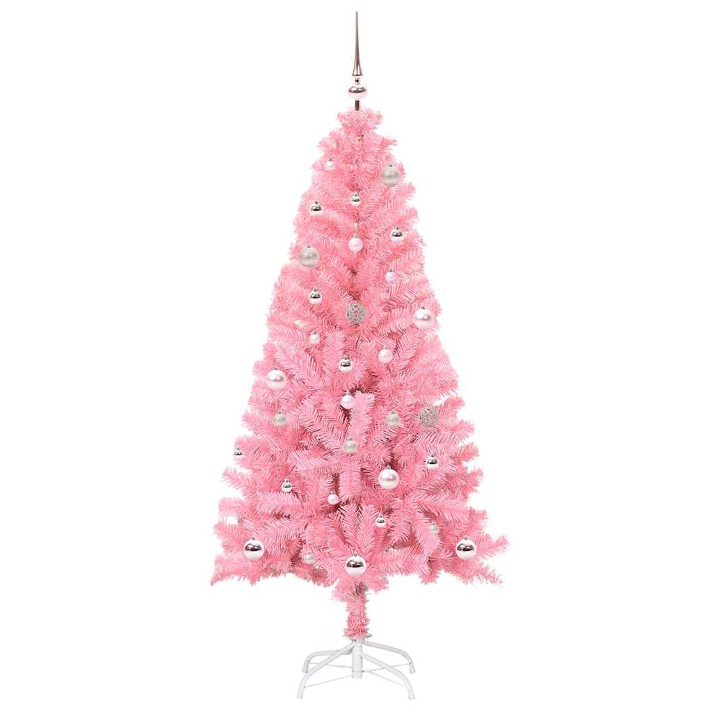 Christmas Tree Pink 150 cm PVC