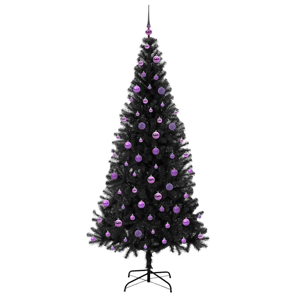 Christmas Tree Black 210 cm PVC