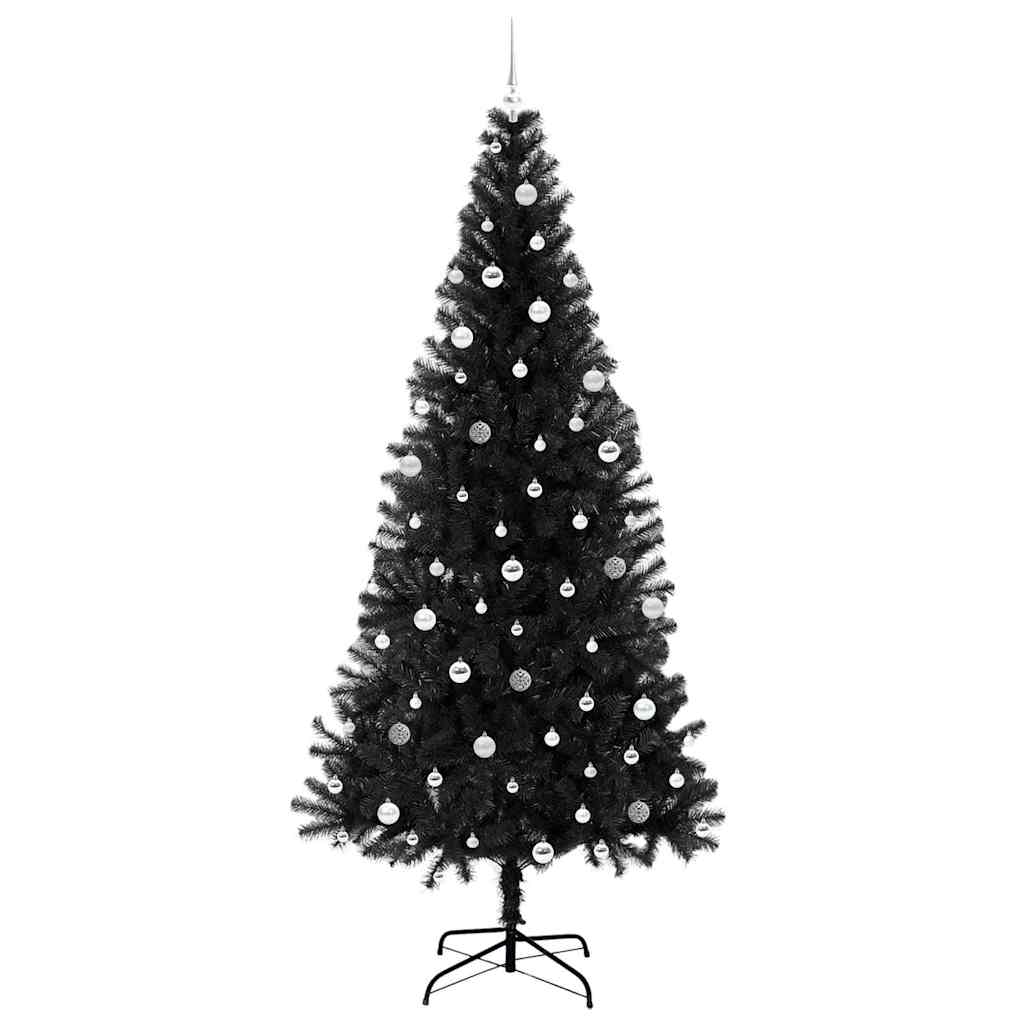 Christmas Tree Black 240 cm PVC
