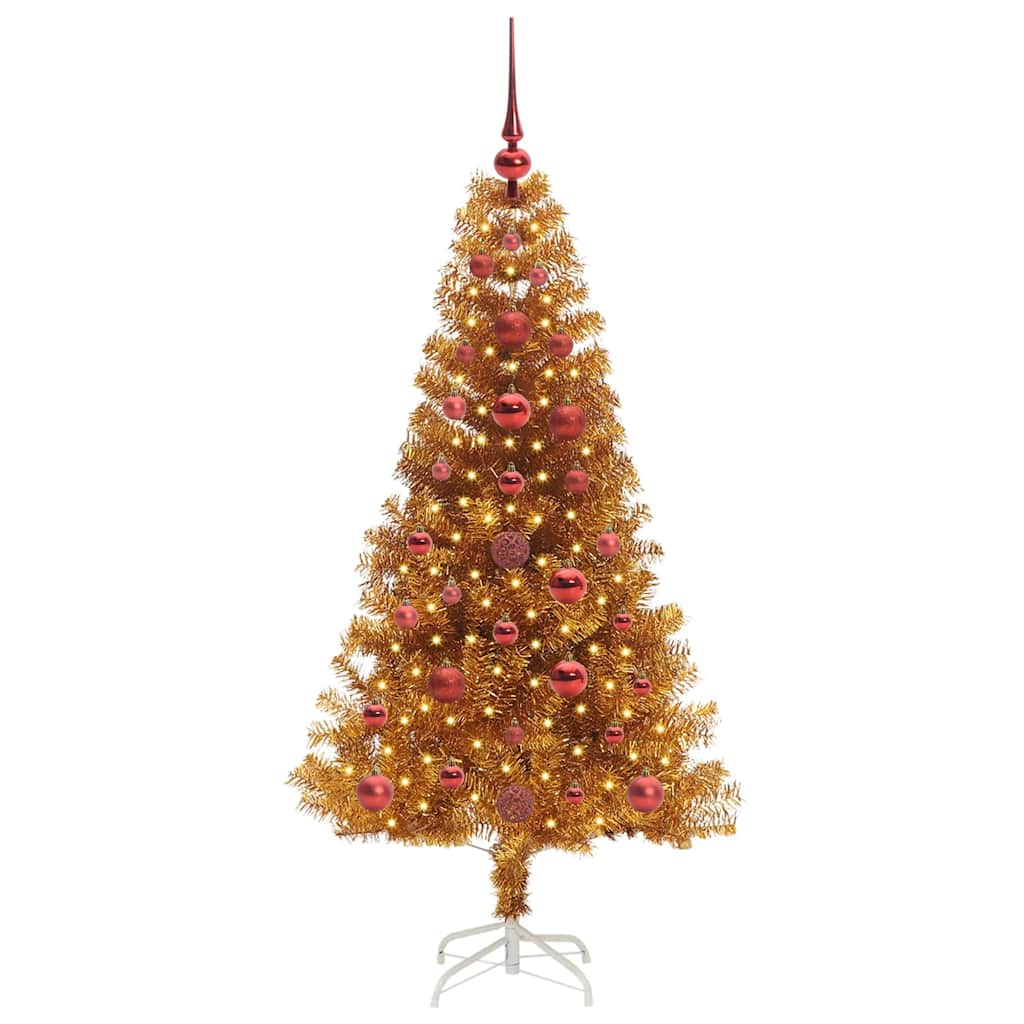 Christmas Tree Gold 120 cm PET