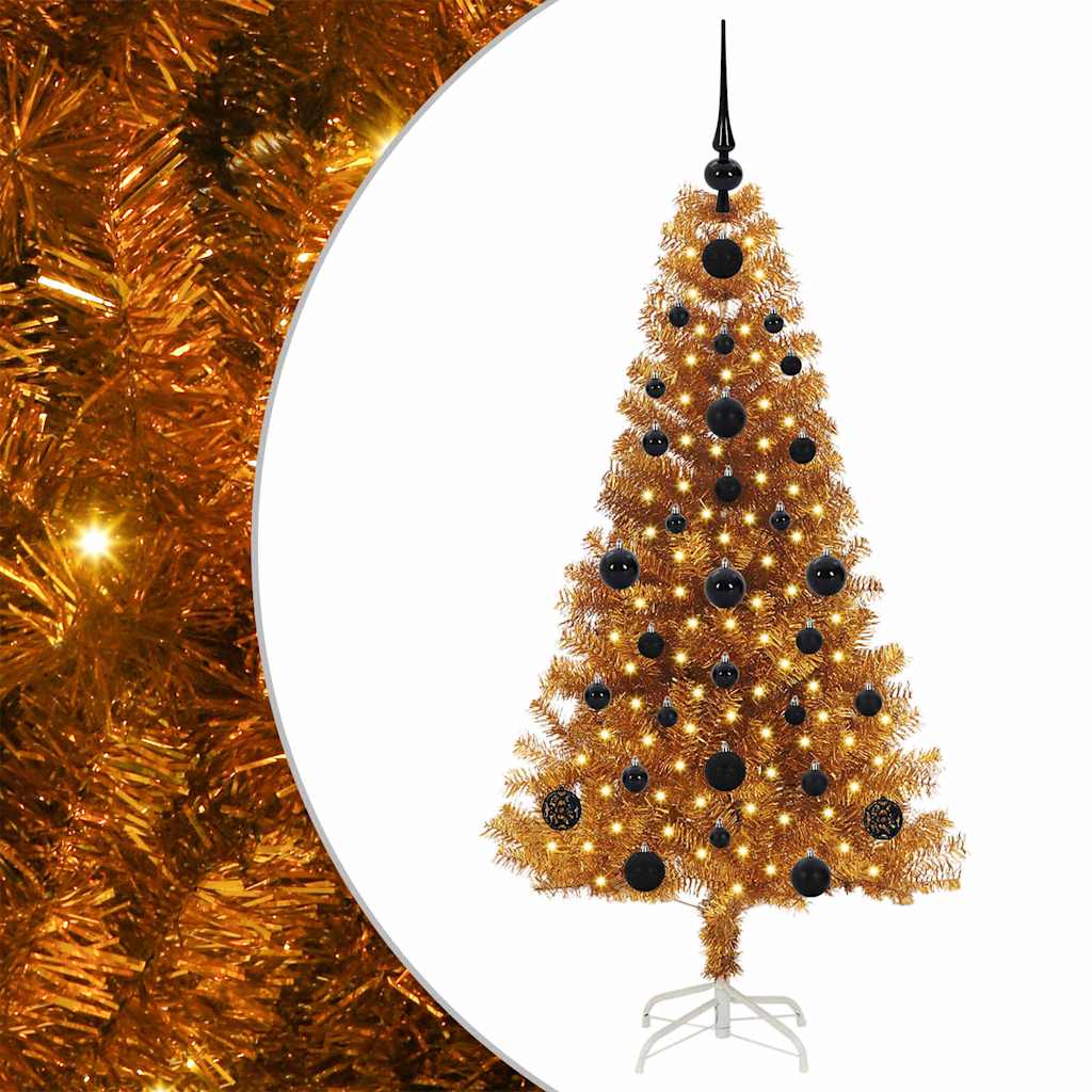Christmas Tree Gold 120 cm PET