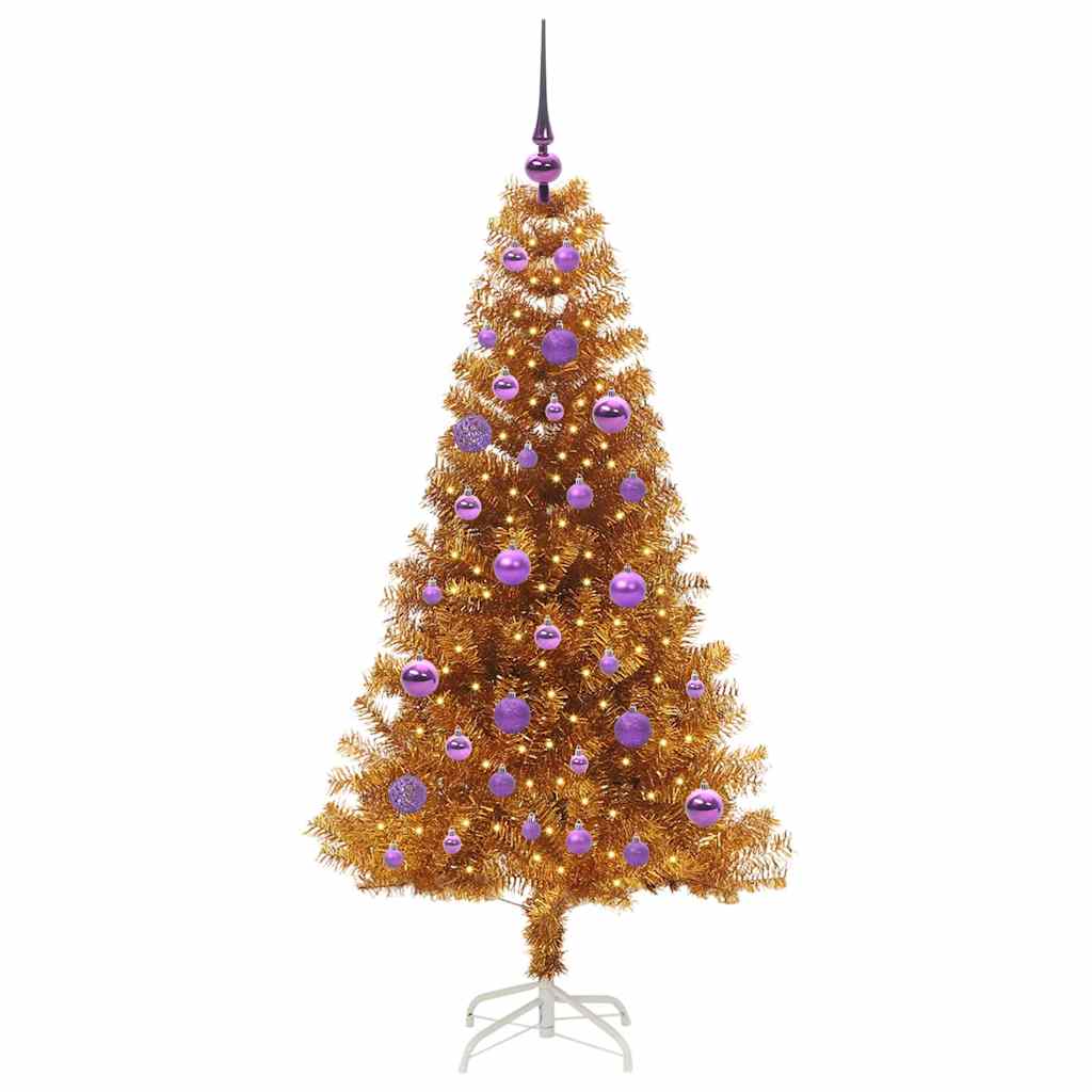 Christmas Tree Gold 150 cm PET