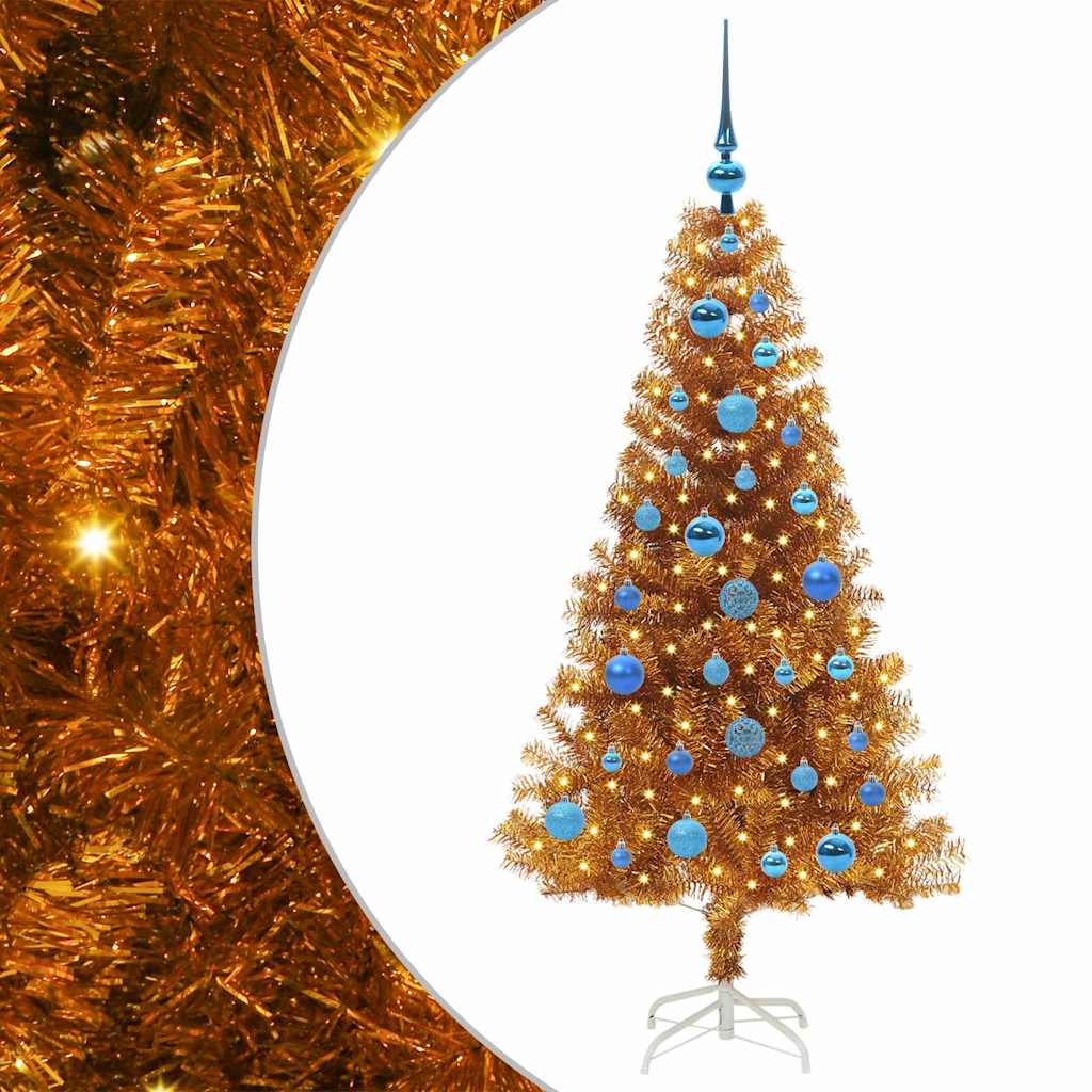 Christmas Tree Gold 150 cm PET