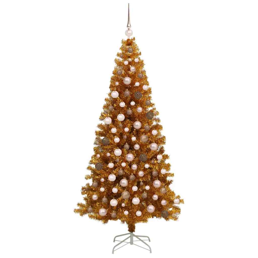 Christmas Tree Gold 180 cm PET