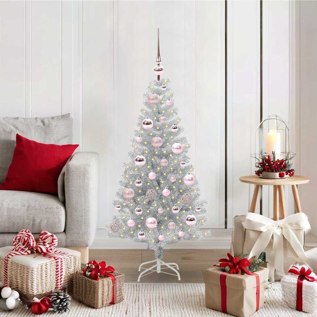 Christmas Tree Silver 120 cm PET