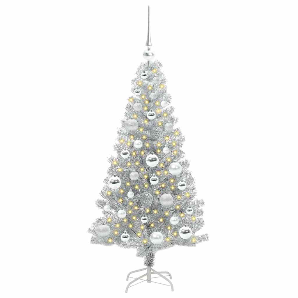 Christmas Tree Silver 120 cm PET
