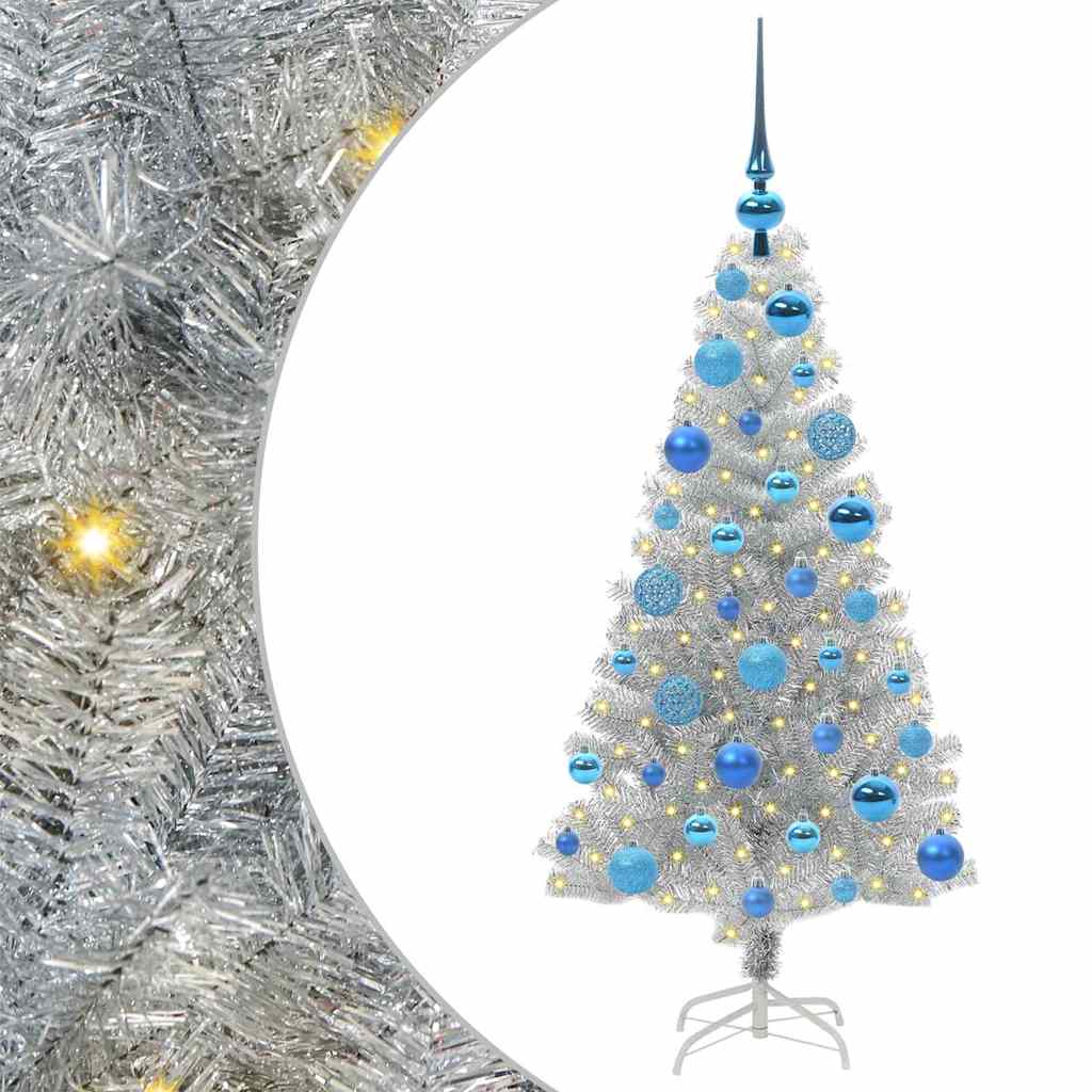 Christmas Tree Silver 120 cm PET