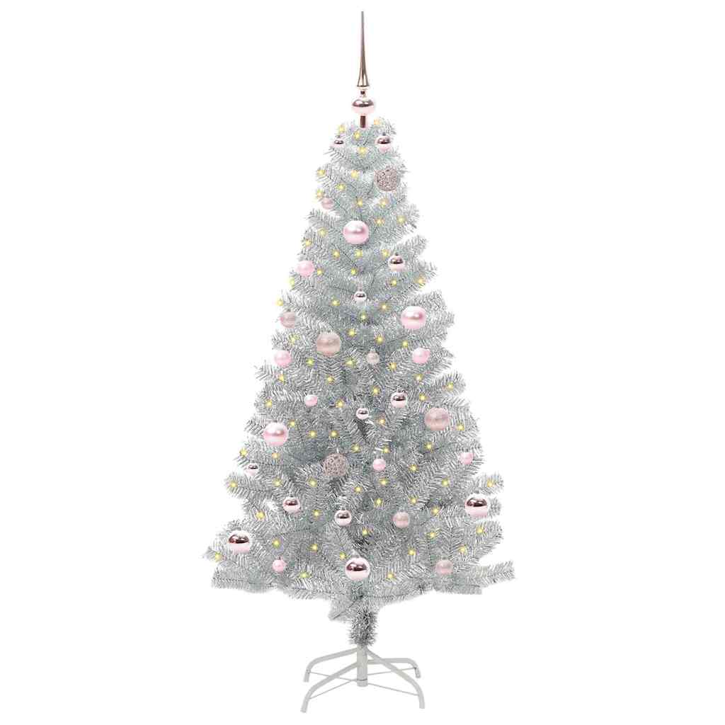 Christmas Tree Silver 150 cm PET