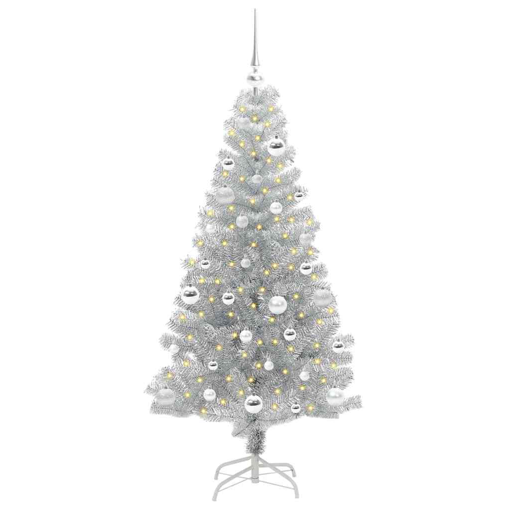Christmas Tree Silver 150 cm PET