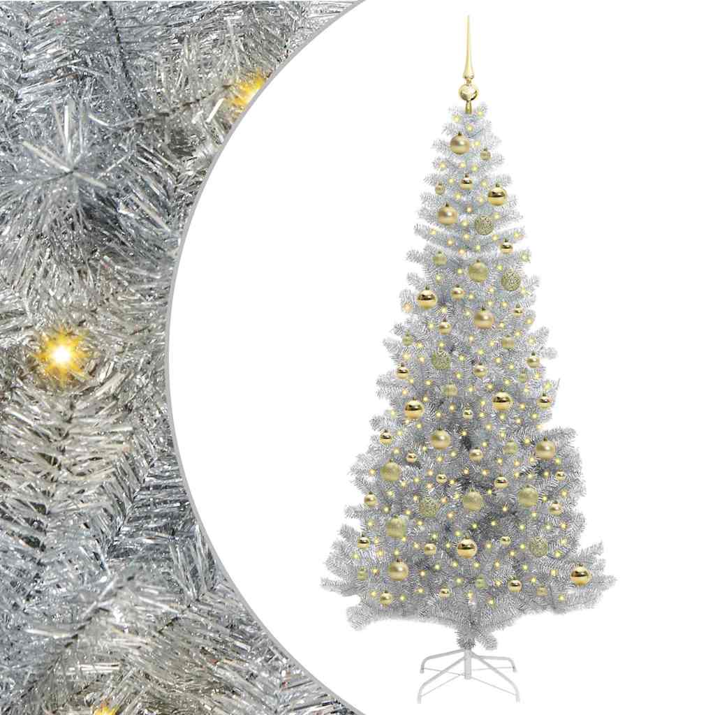 Christmas Tree Silver 210 cm PET