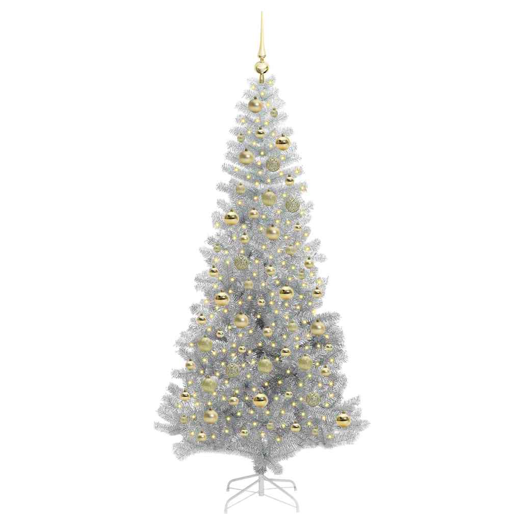 Christmas Tree Silver 210 cm PET