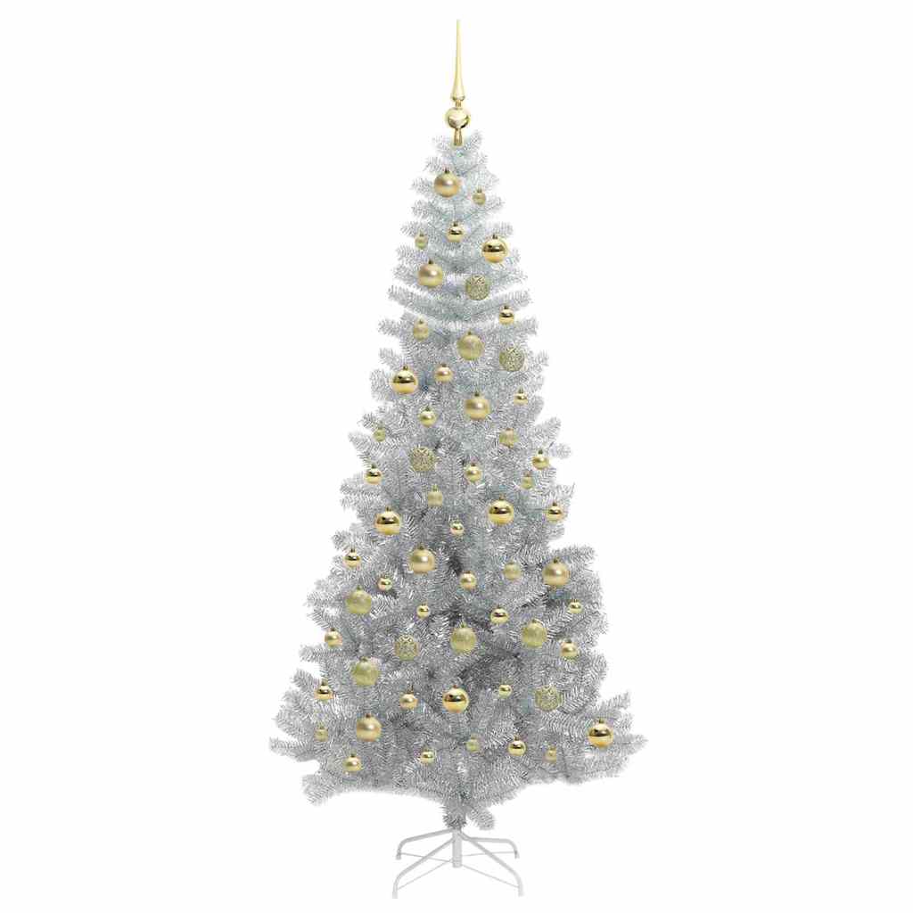 Christmas Tree Silver 210 cm PET