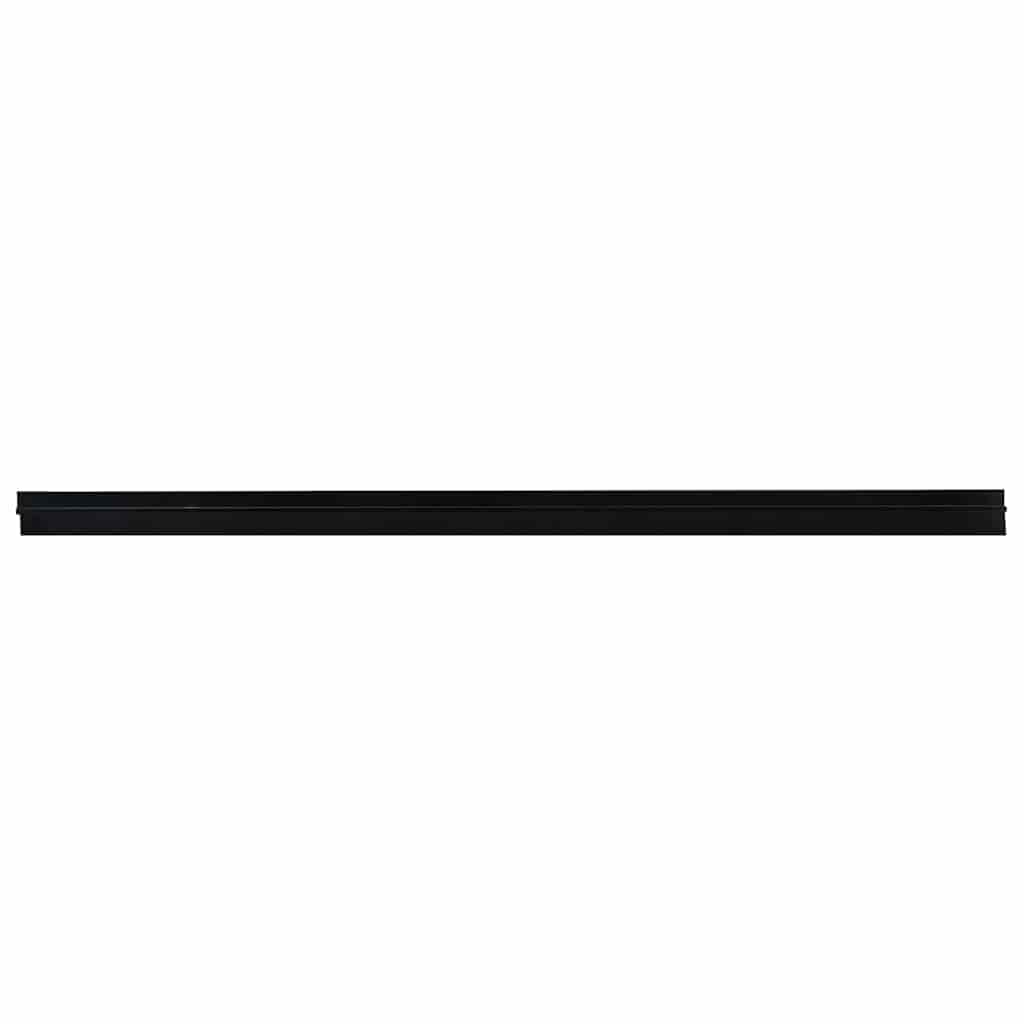 Self-adhesive Door Brush Seals 6 pcs Black 100 cm