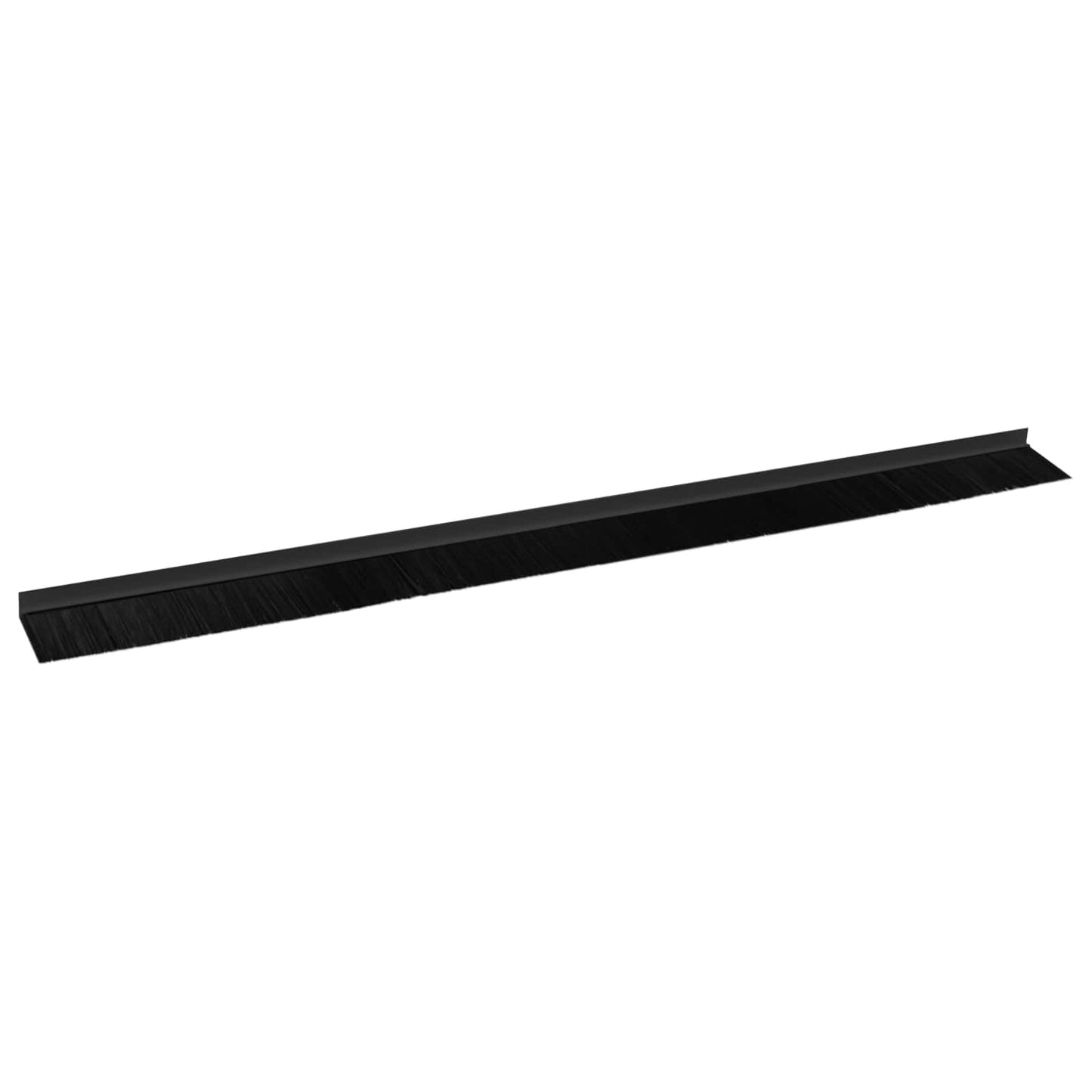 Self-adhesive Door Brush Seals 6 pcs Black 100 cm