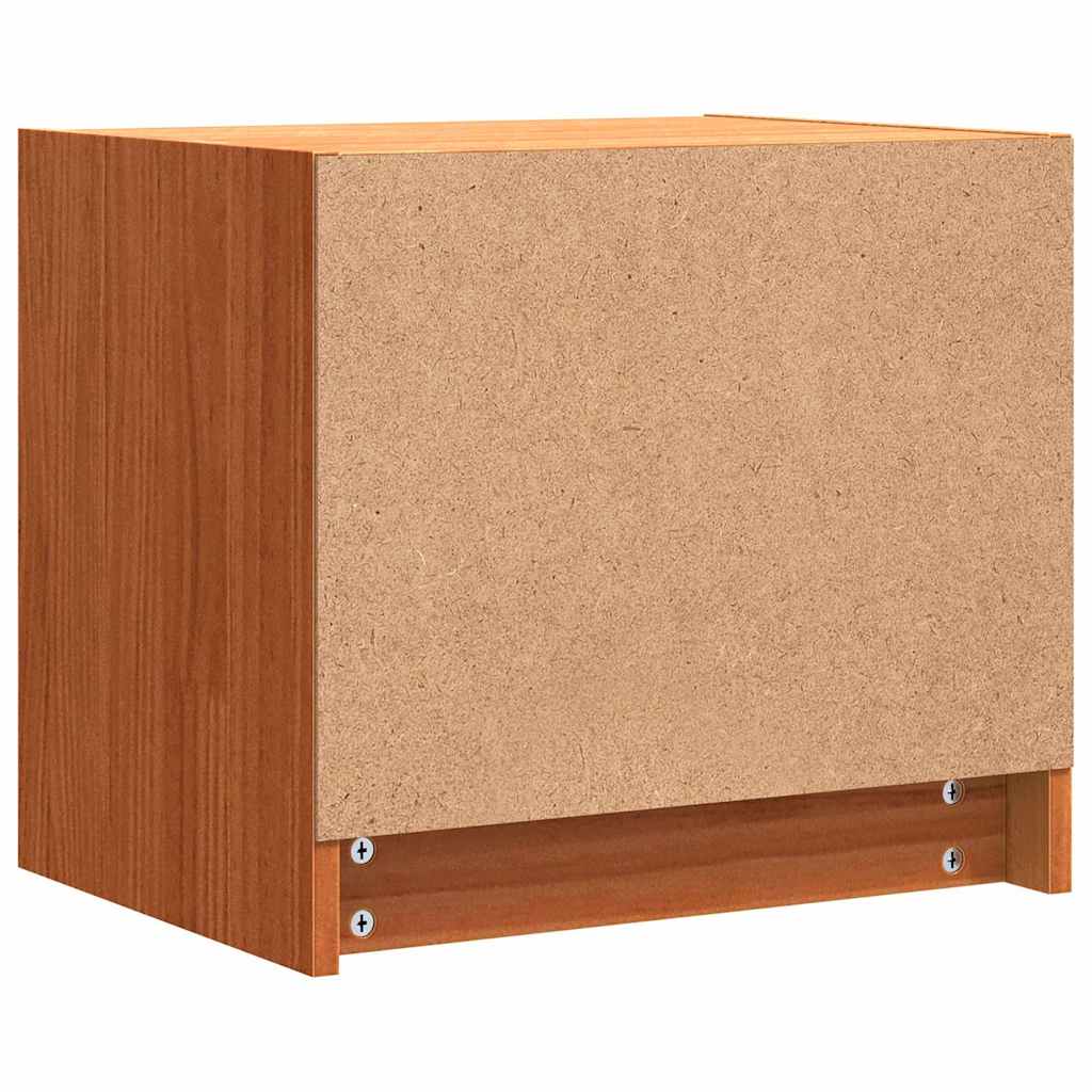 Bedside Tables Wax Brown 40 x 30.5 x 35.5 cm Pine Wood