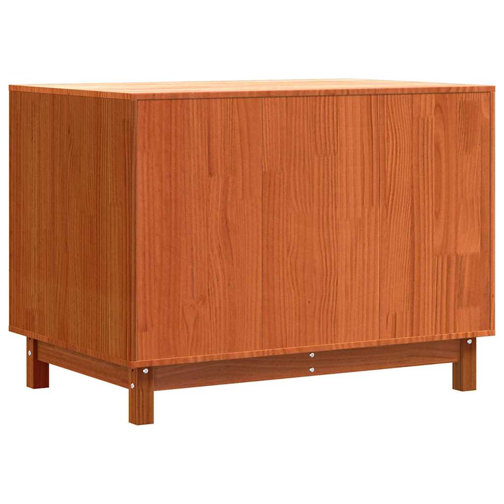 Dog House Wax Brown 90 x 60 x 67 cm Solid Pine Wood