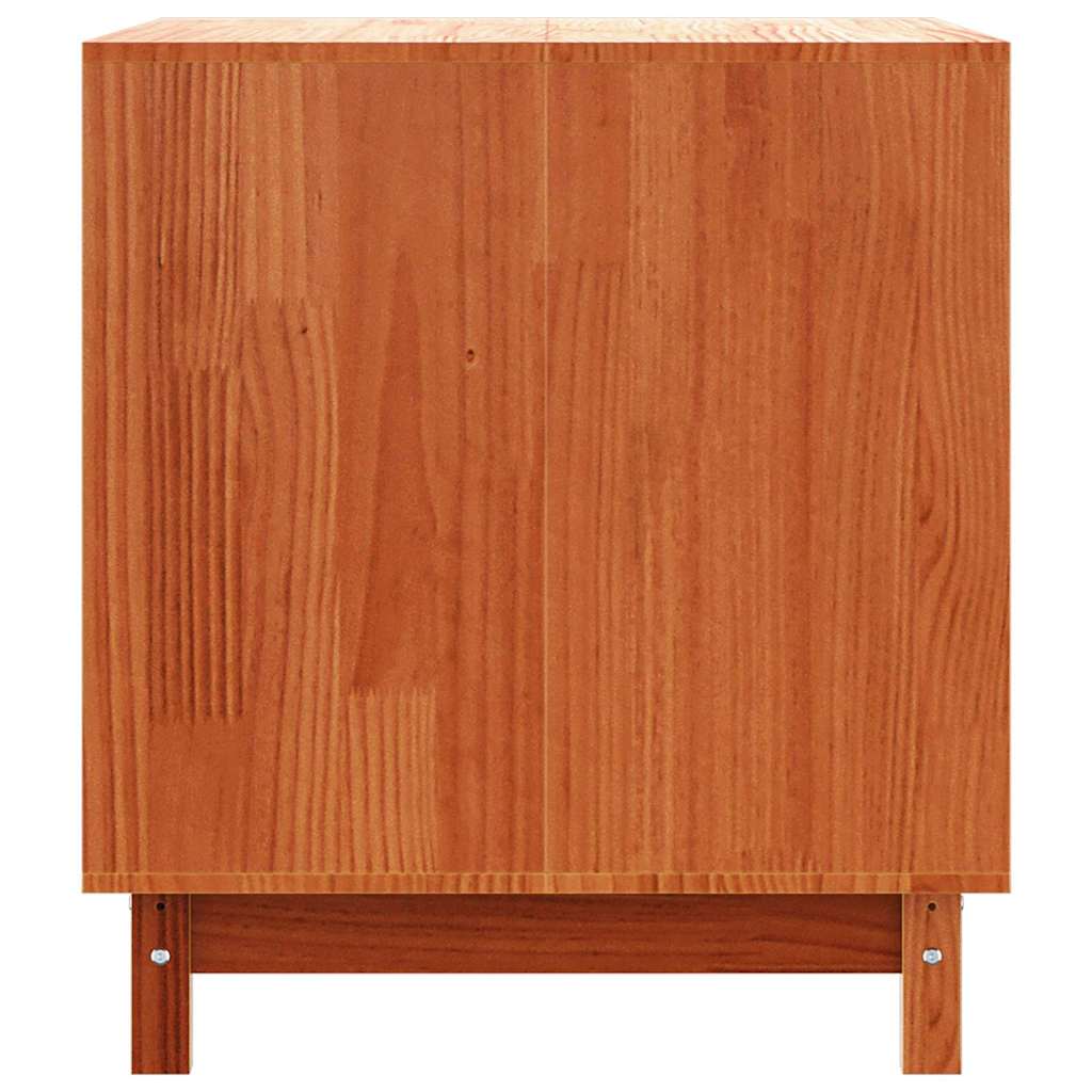 Dog House Wax Brown 90 x 60 x 67 cm Solid Pine Wood