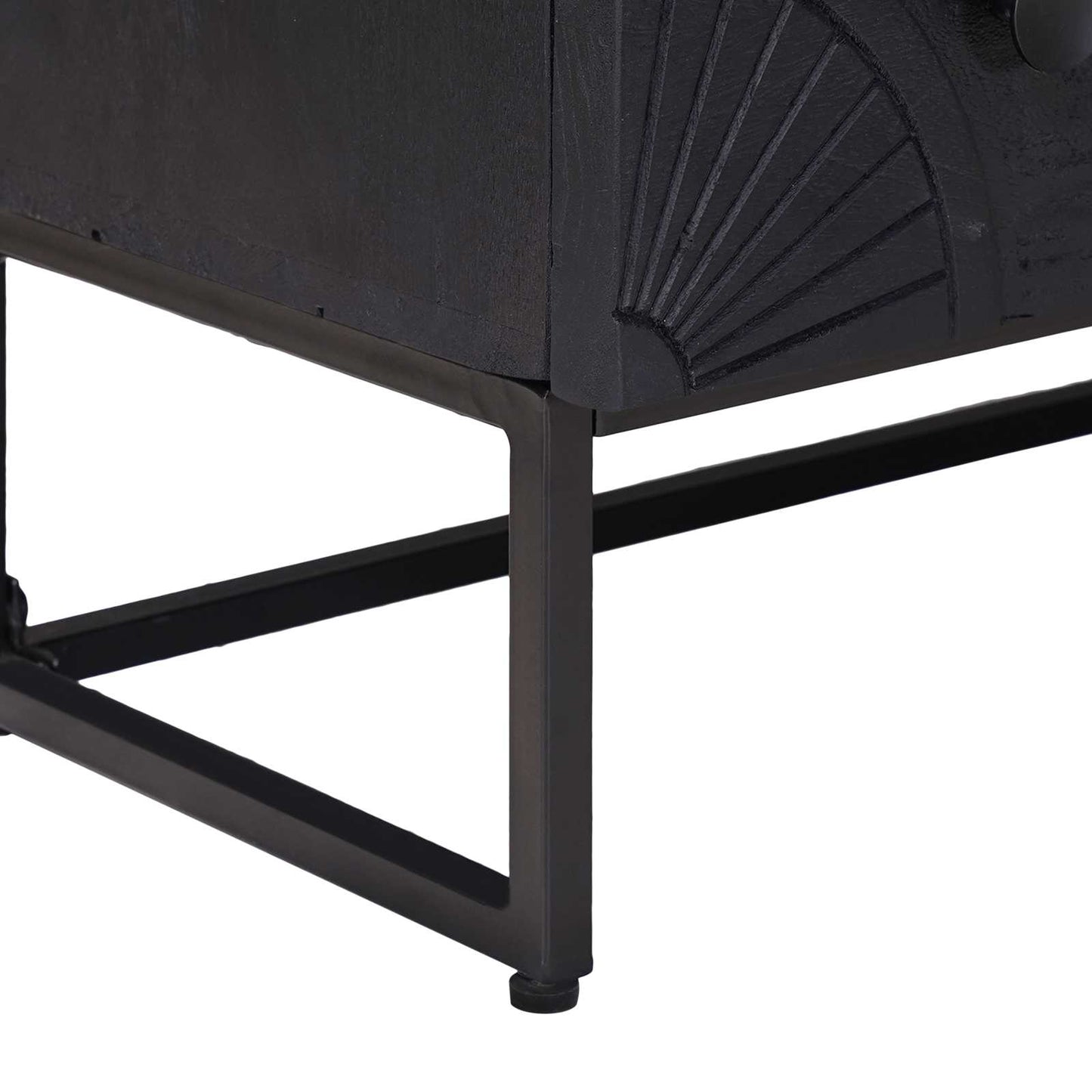 Drawer Cabinet with Drawer Black 75 x 30 x 65 cm