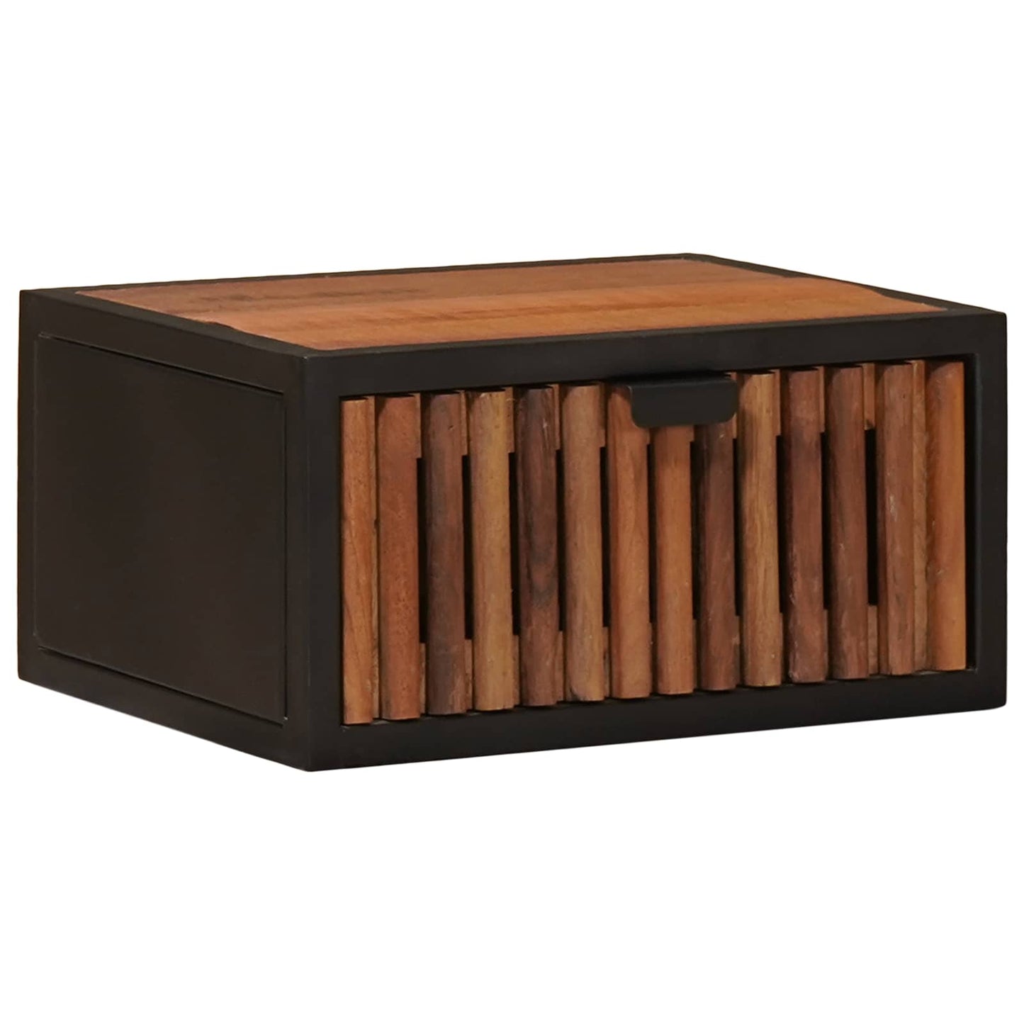 Handmade Bedside Cabinet Natural 40 x 30 x 20 cm