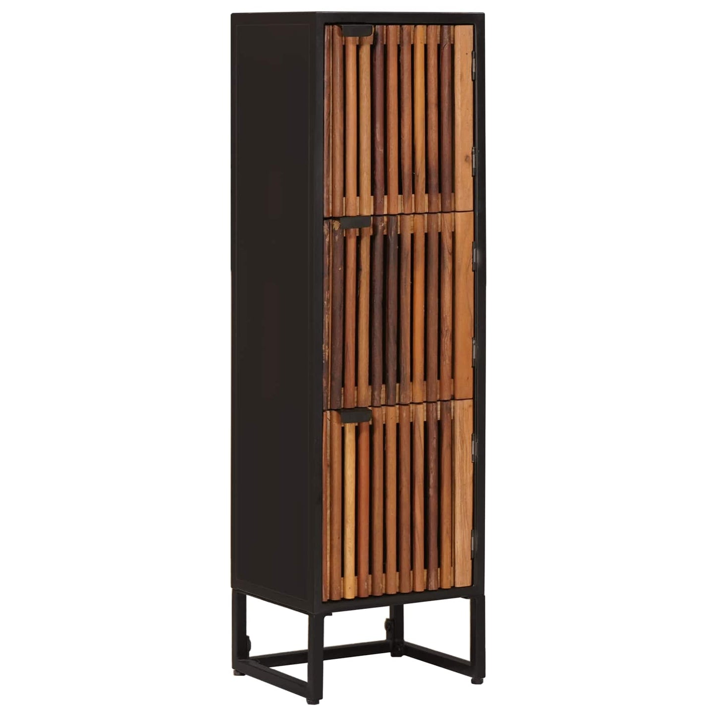 Highboard 35 x 30 x 120 cm Solid Mango Wood and Engineered Wood