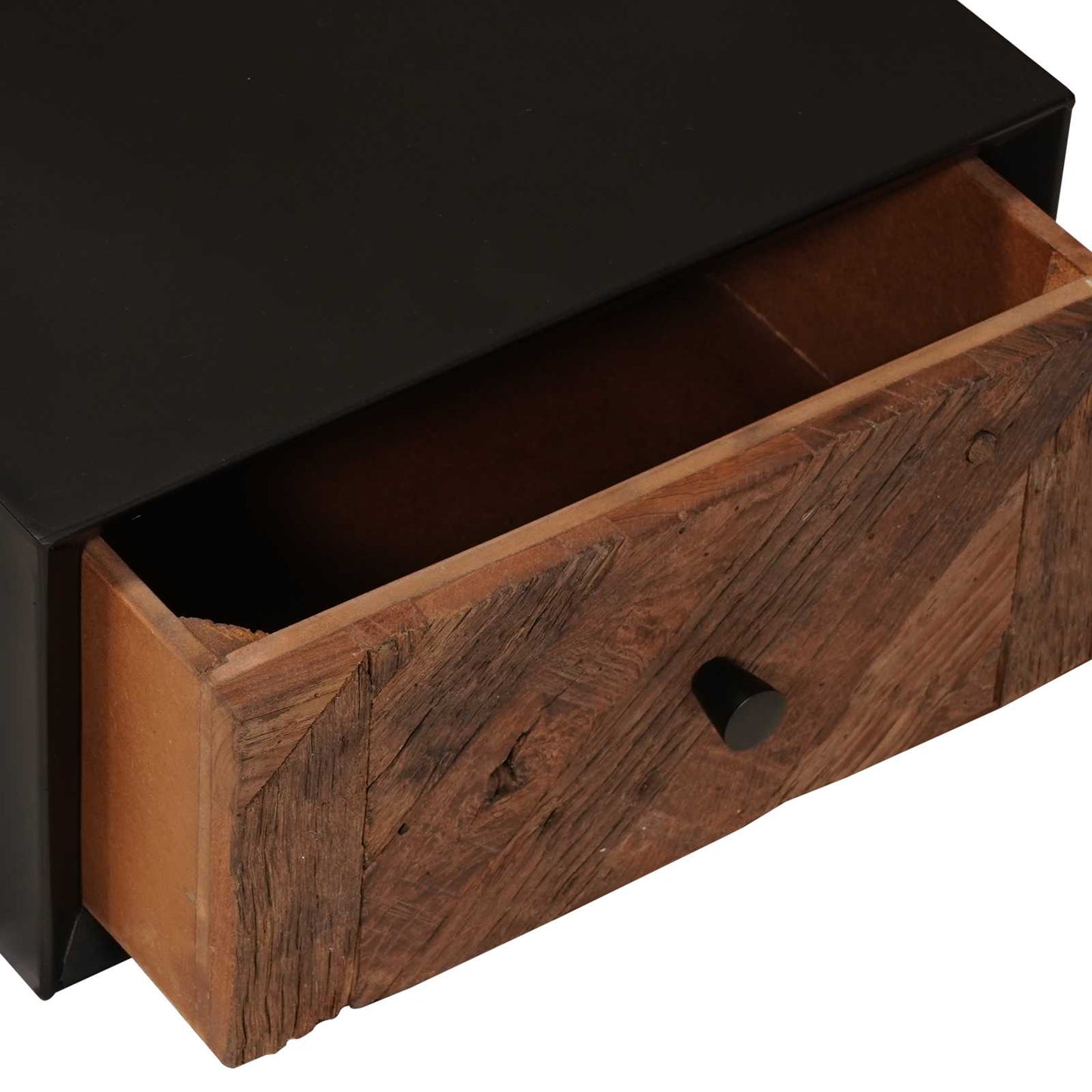 Handmade Bedside Cabinet Natural 40 x 30 x 20 cm