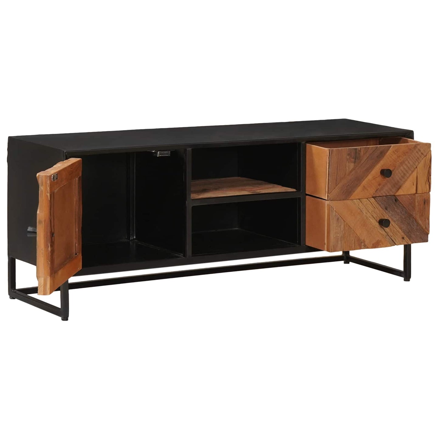 TV Cabinet with Drawer with Storage with Door 105 x 30 x 40 cm