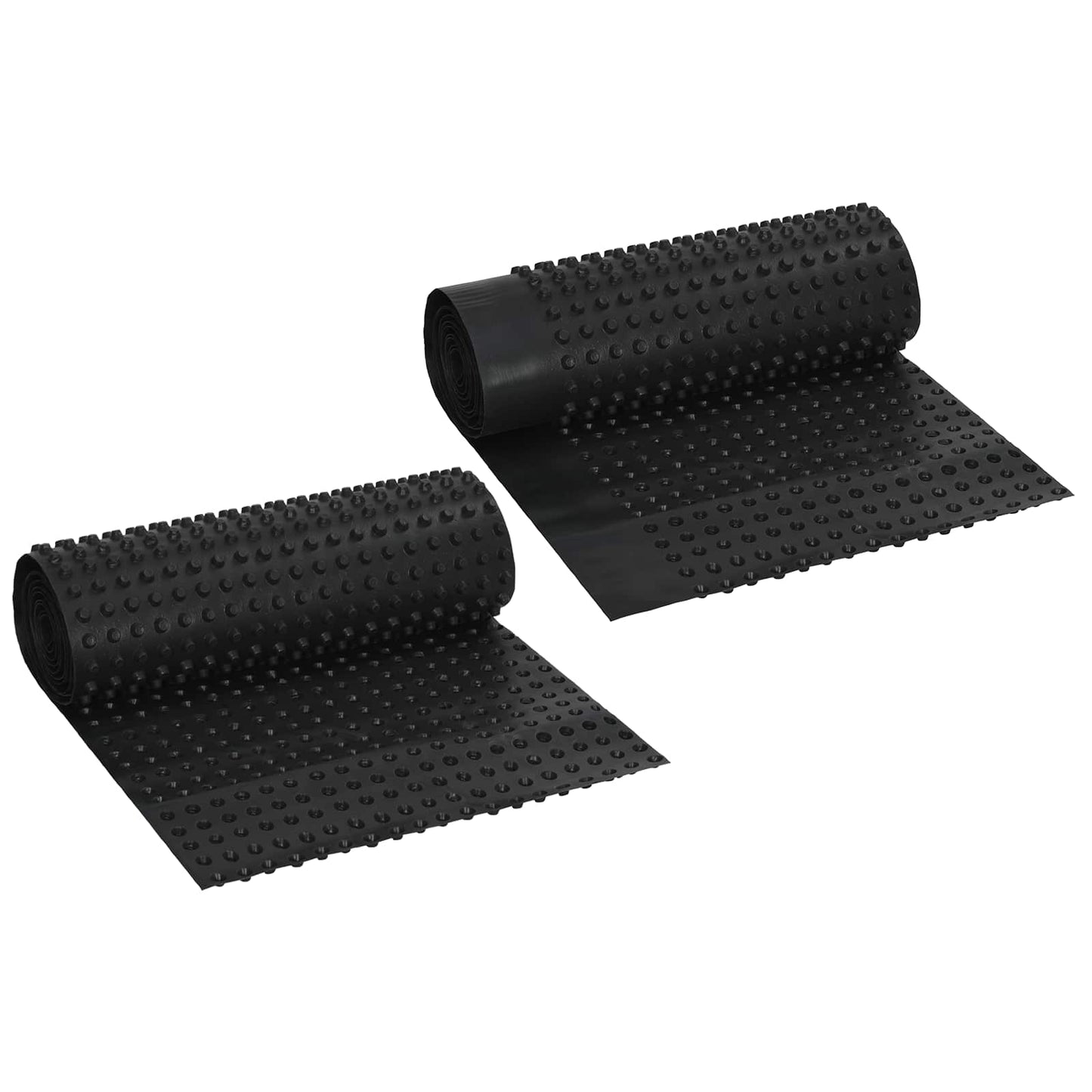 Dimpled Drainage Sheet 2 pcs Black 0.5 x 20 m HDPE