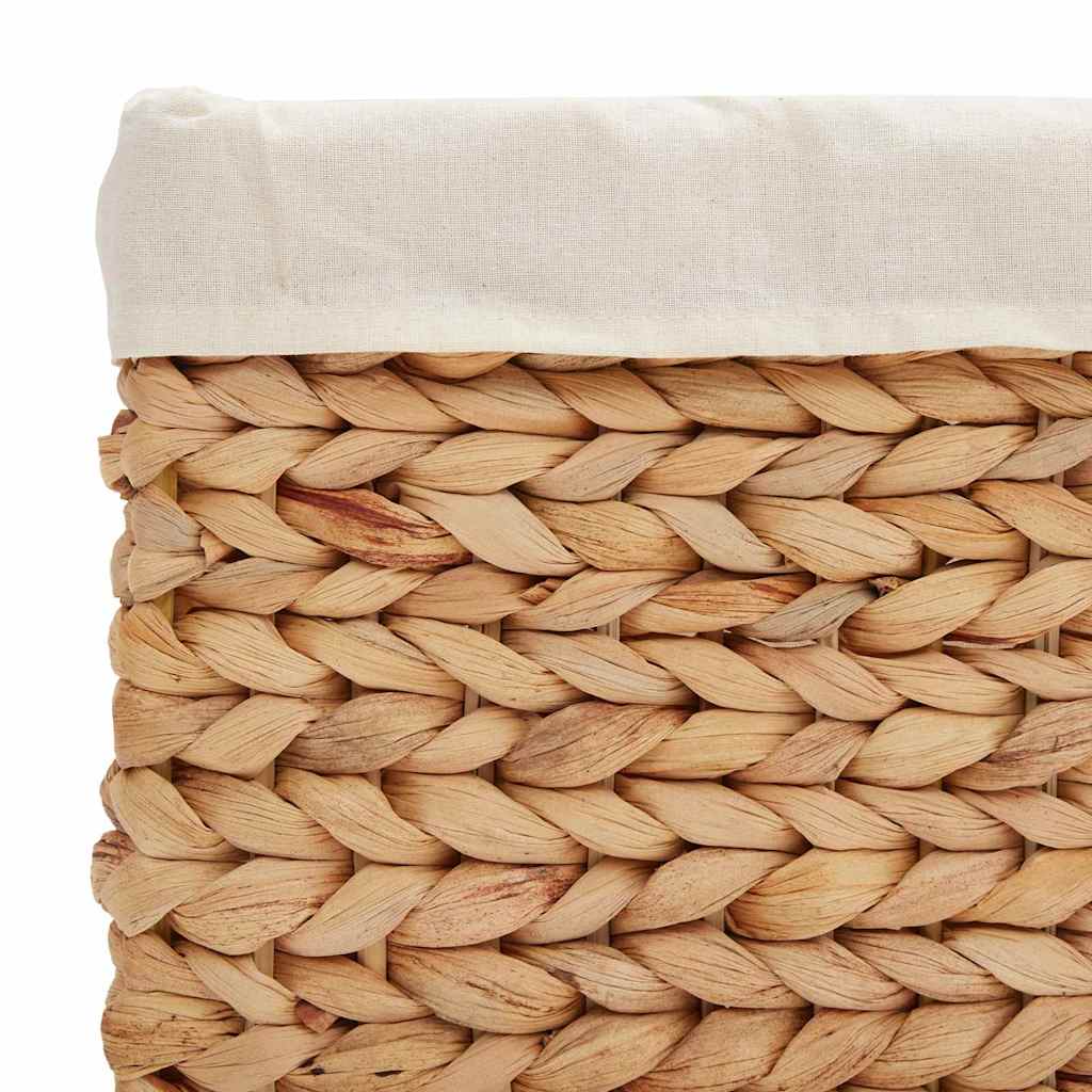 Storage Baskets 3 pcs Natural Water hyacinth