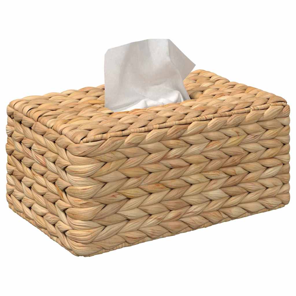 Tissue Box Covers 2 pcs Water hyacinth 27.5 x 16.5 x 14 cm