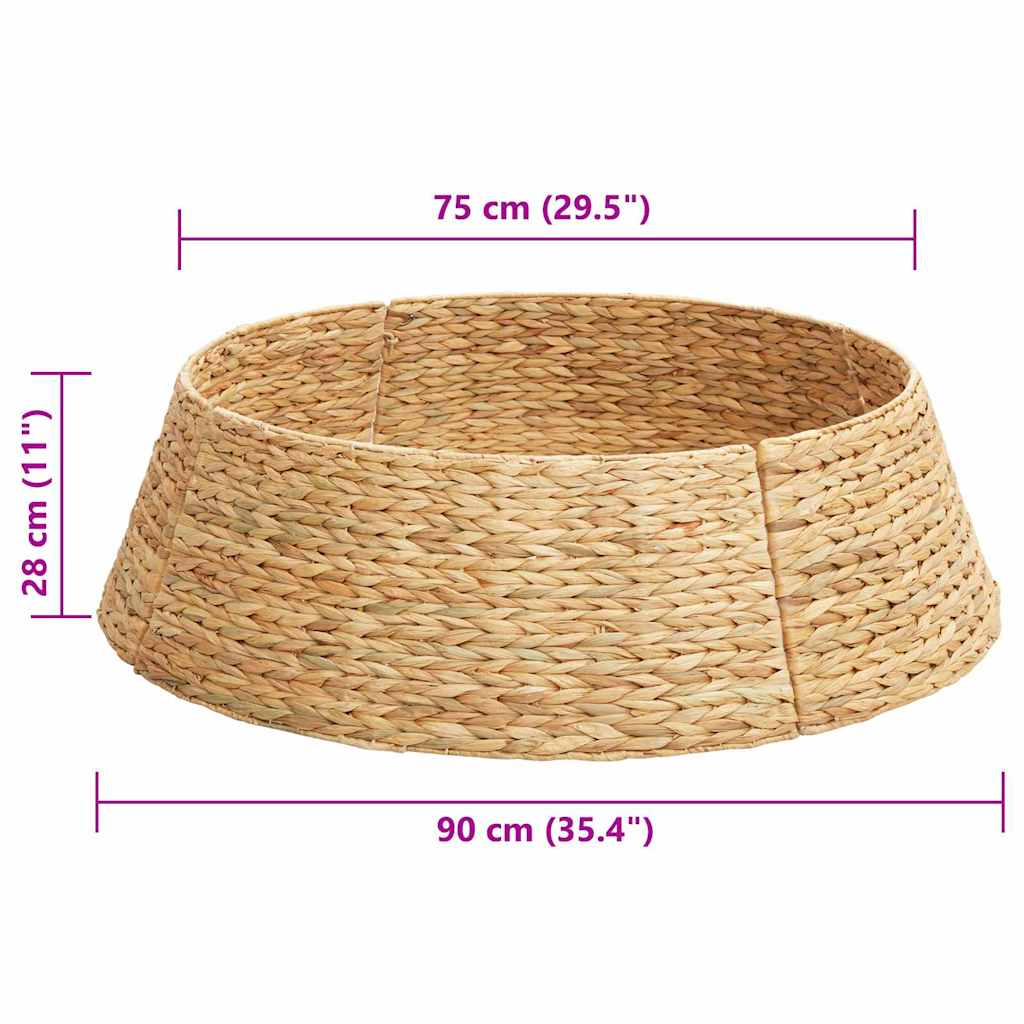Christmas Tree Collar Round Brown 90 x 90 x 28 cm
