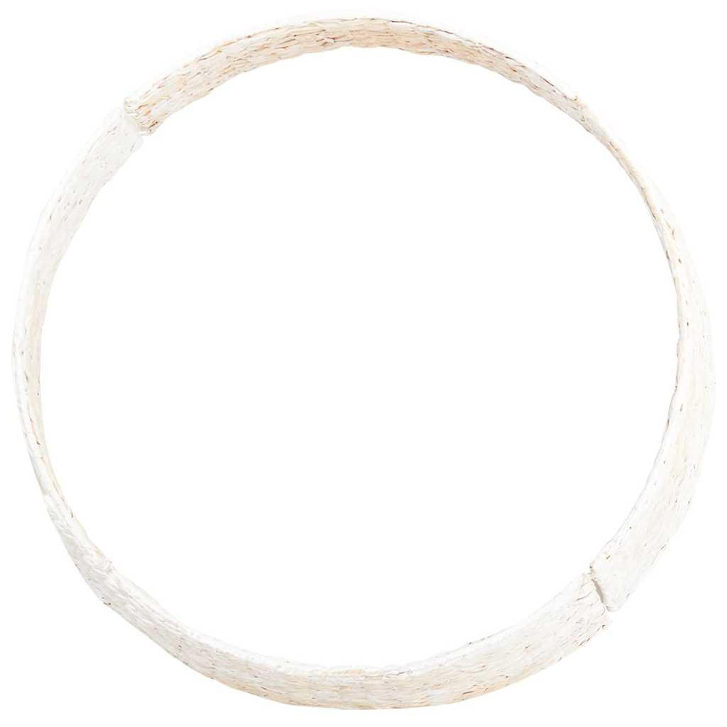 Christmas Tree Collar Round White 60 x 60 x 22 cm