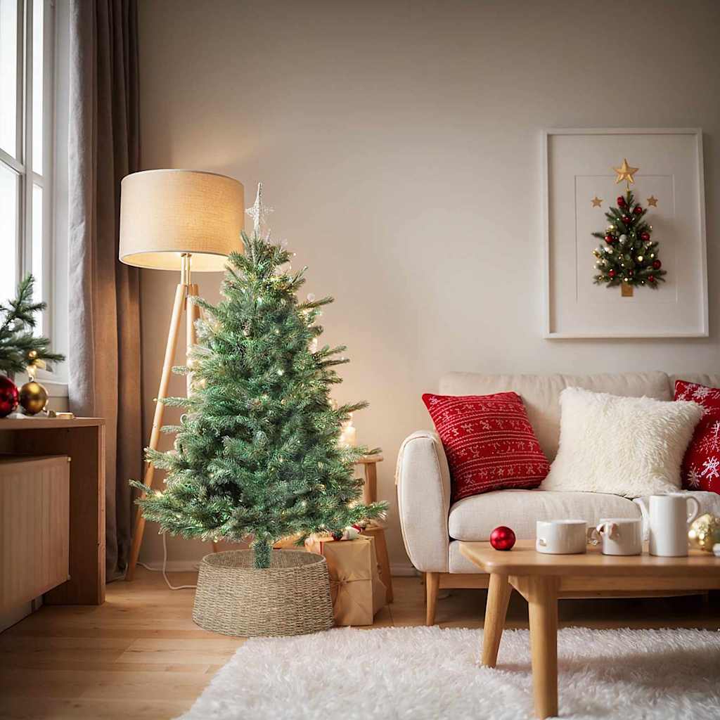 Christmas Tree Collar Round Natural Dia. 60 x 22 cm Seagrass