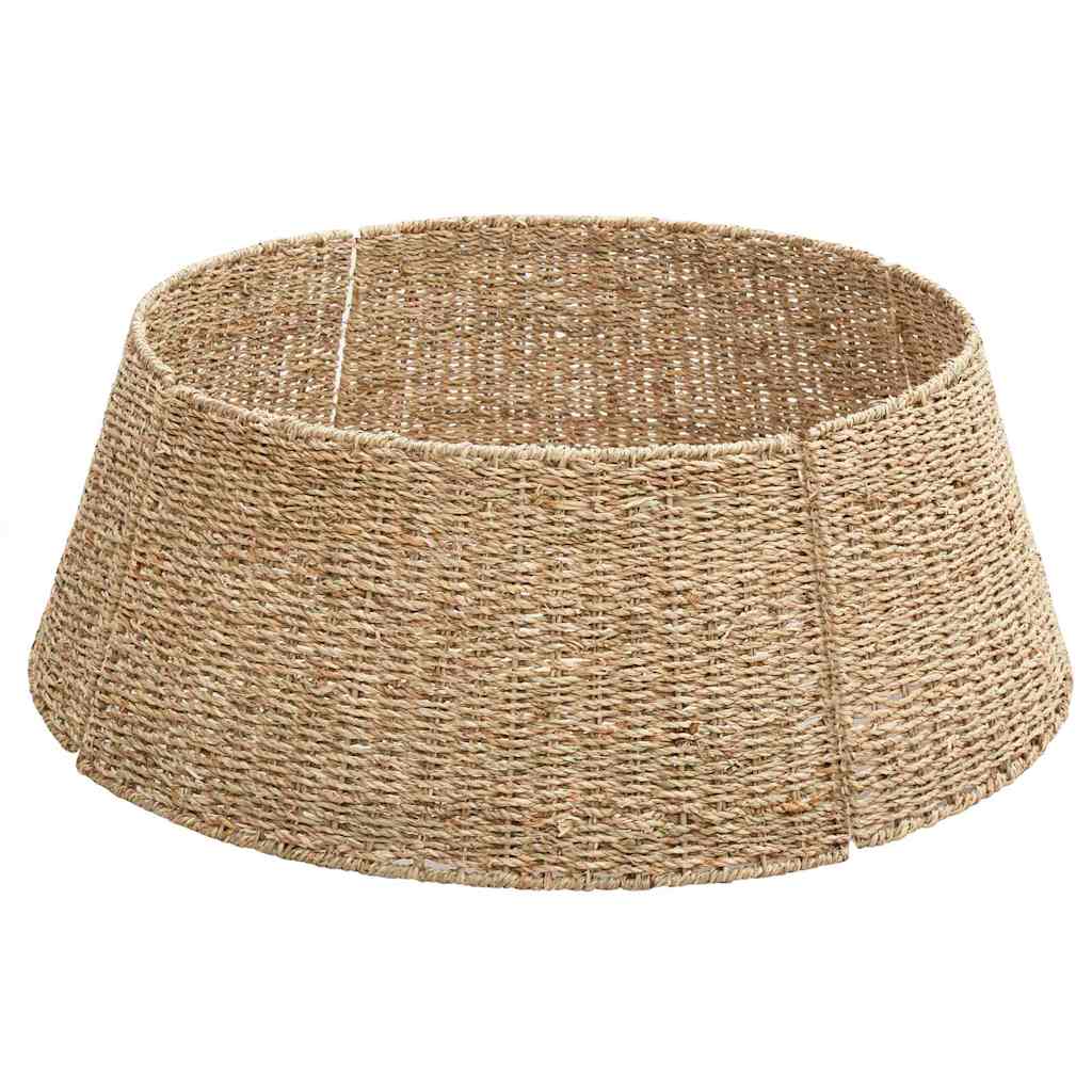 Christmas Tree Collar Round Natural Dia. 60 x 22 cm Seagrass