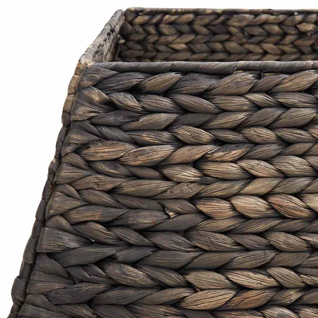 Christmas Tree Collar Black 60 x 60 x 28 cm Water Hyacinth