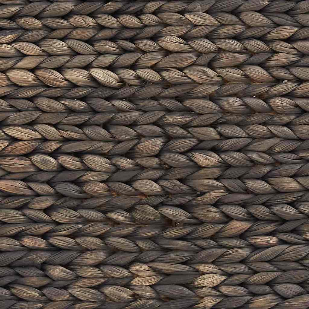 Christmas Tree Collar Black 60 x 60 x 28 cm Water Hyacinth