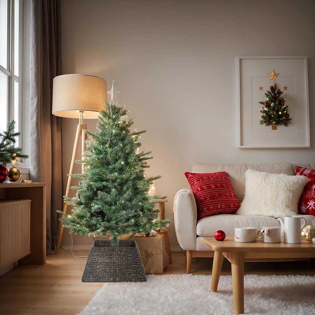 Christmas Tree Collar Black 60 x 60 x 28 cm Water Hyacinth