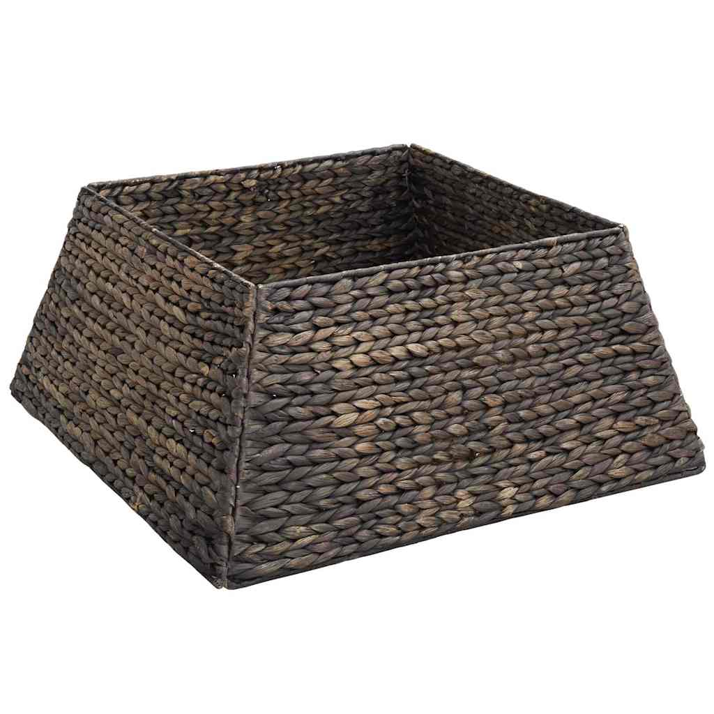 Christmas Tree Collar Black 60 x 60 x 28 cm Water Hyacinth