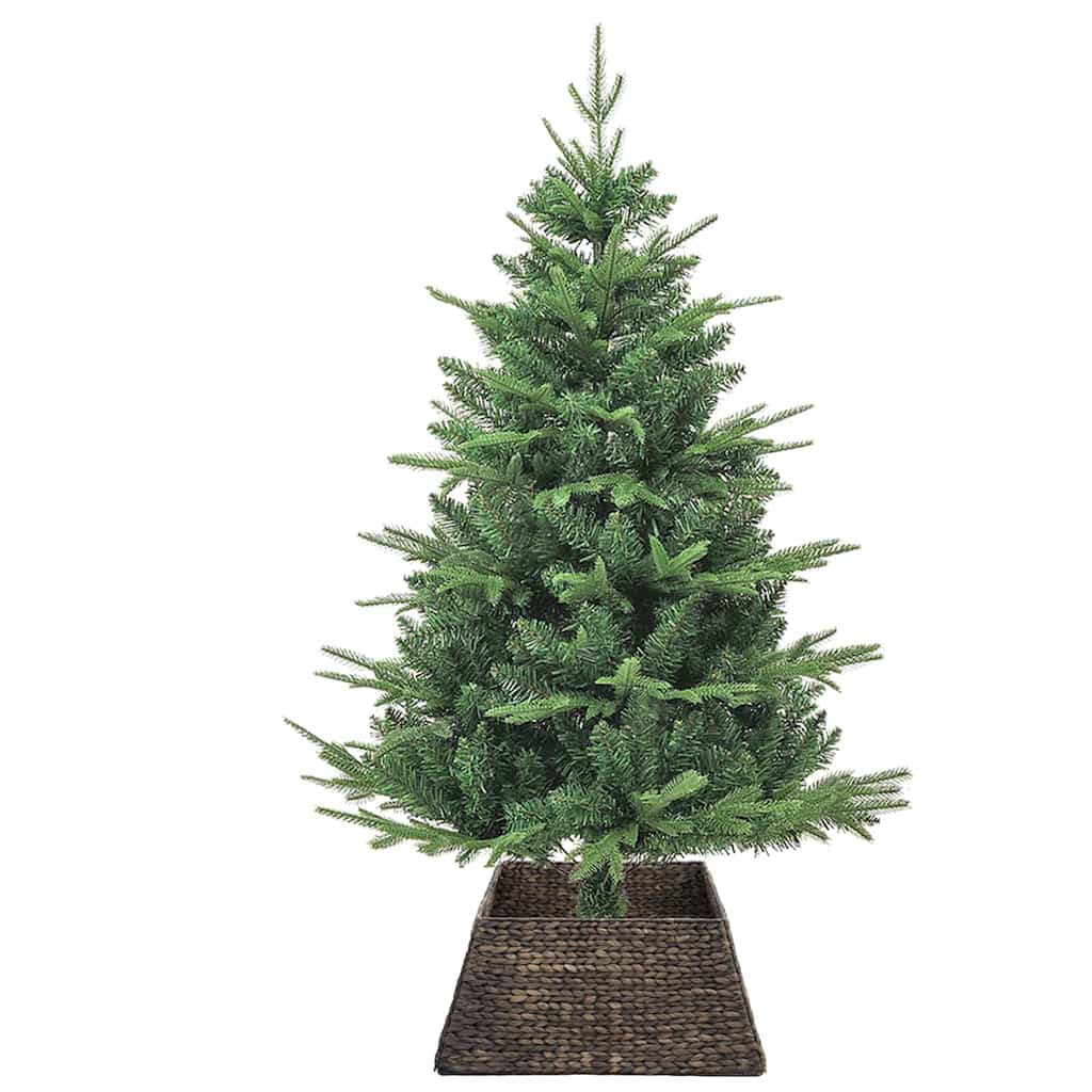 Christmas Tree Collar Black 60 x 60 x 28 cm Water Hyacinth