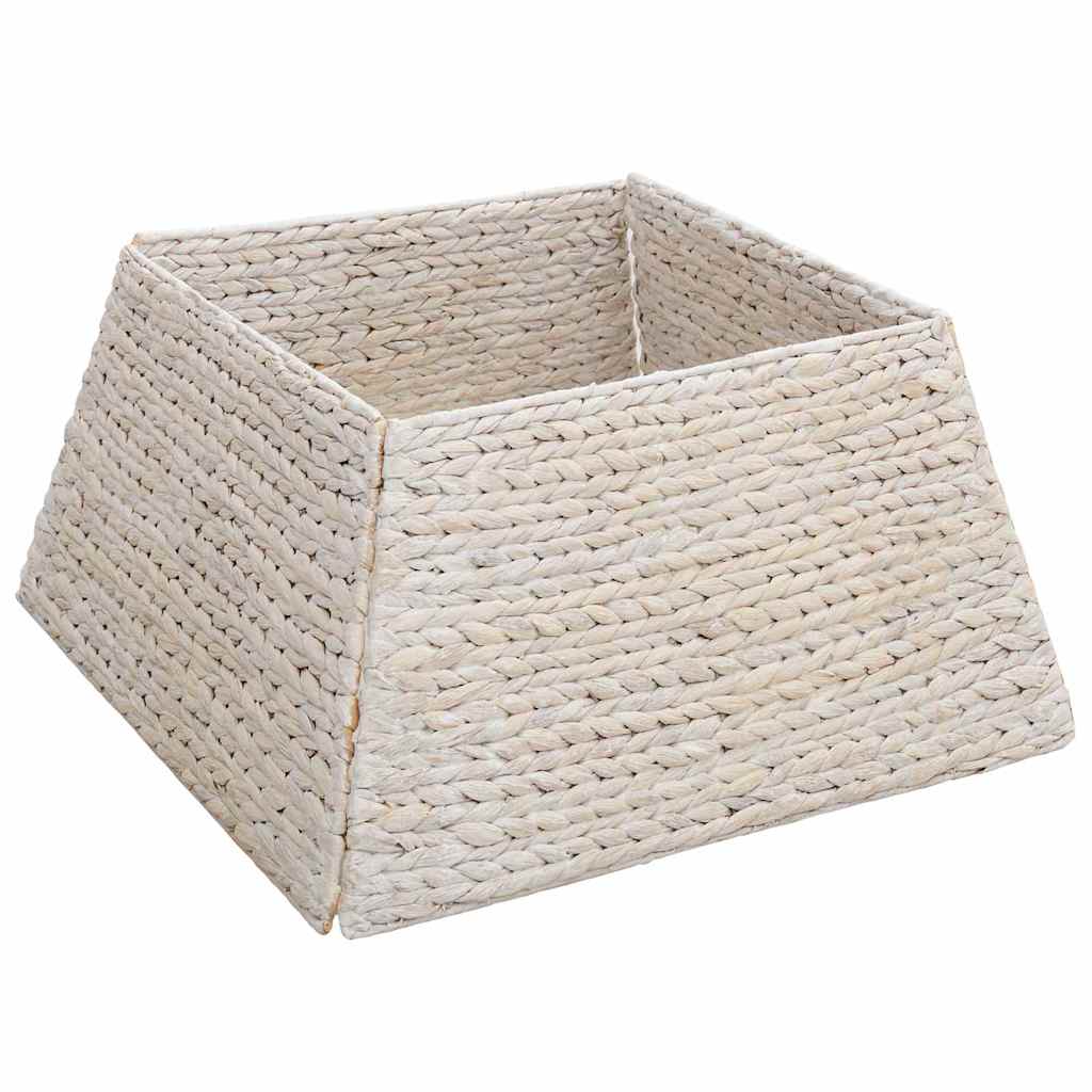 Christmas Tree Collar Square White 50 x 50 x 25 cm