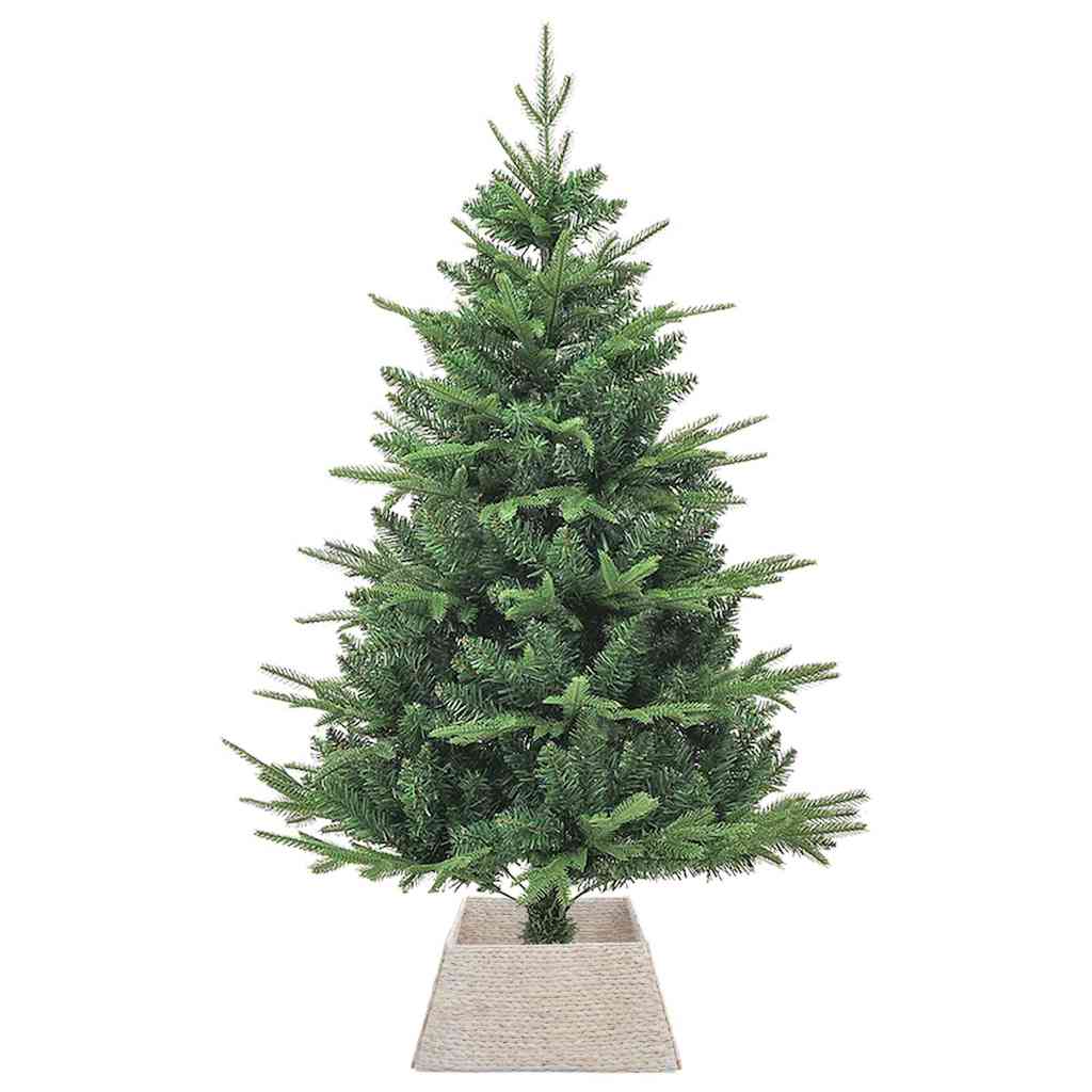 Christmas Tree Collar Square White 50 x 50 x 25 cm