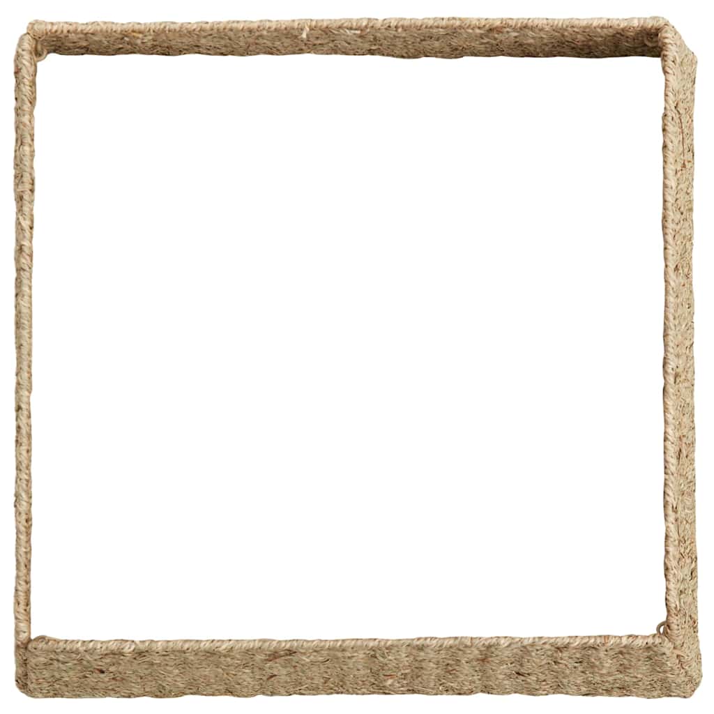 Christmas Tree Collar Square Brown 60 x 60 x 28 cm Seagrass