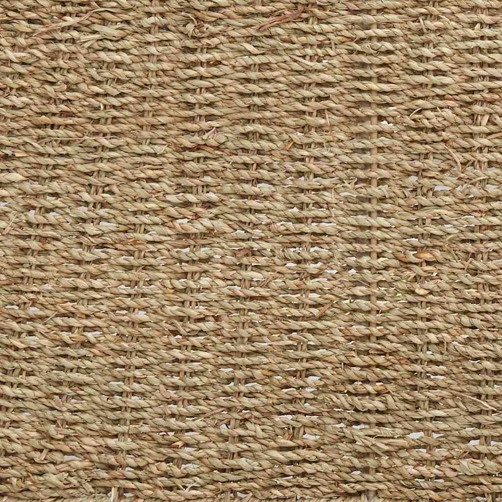 Christmas Tree Collar Square Brown 70 x 70 x 28 cm Seagrass