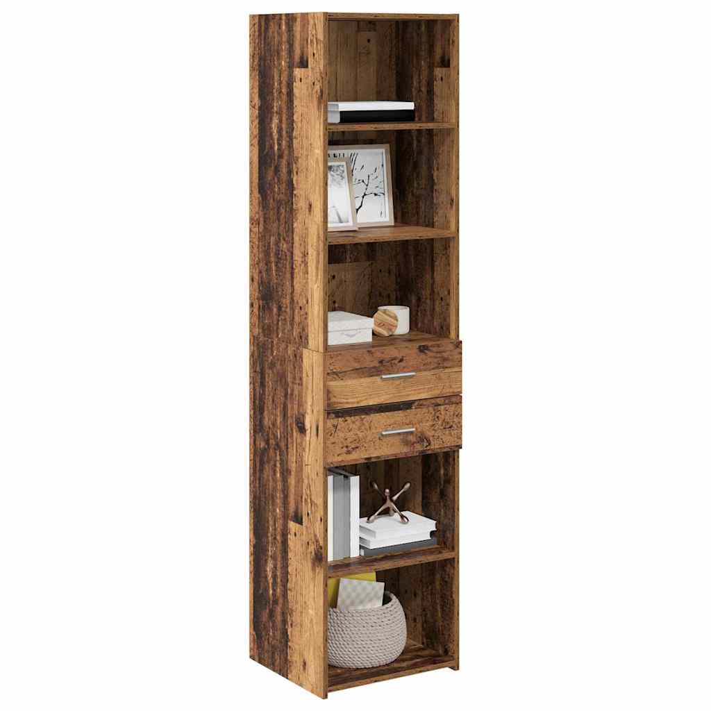Highboard Old Wood 45 x 42.5 x 185 cm Engineered Wood