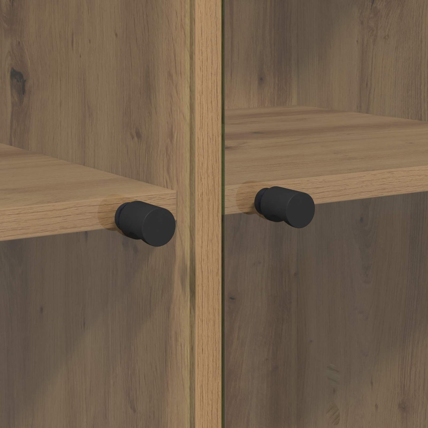 Highboard 2 pcs Artisan Oak 68 x 37 x 142 cm Engineered Wood