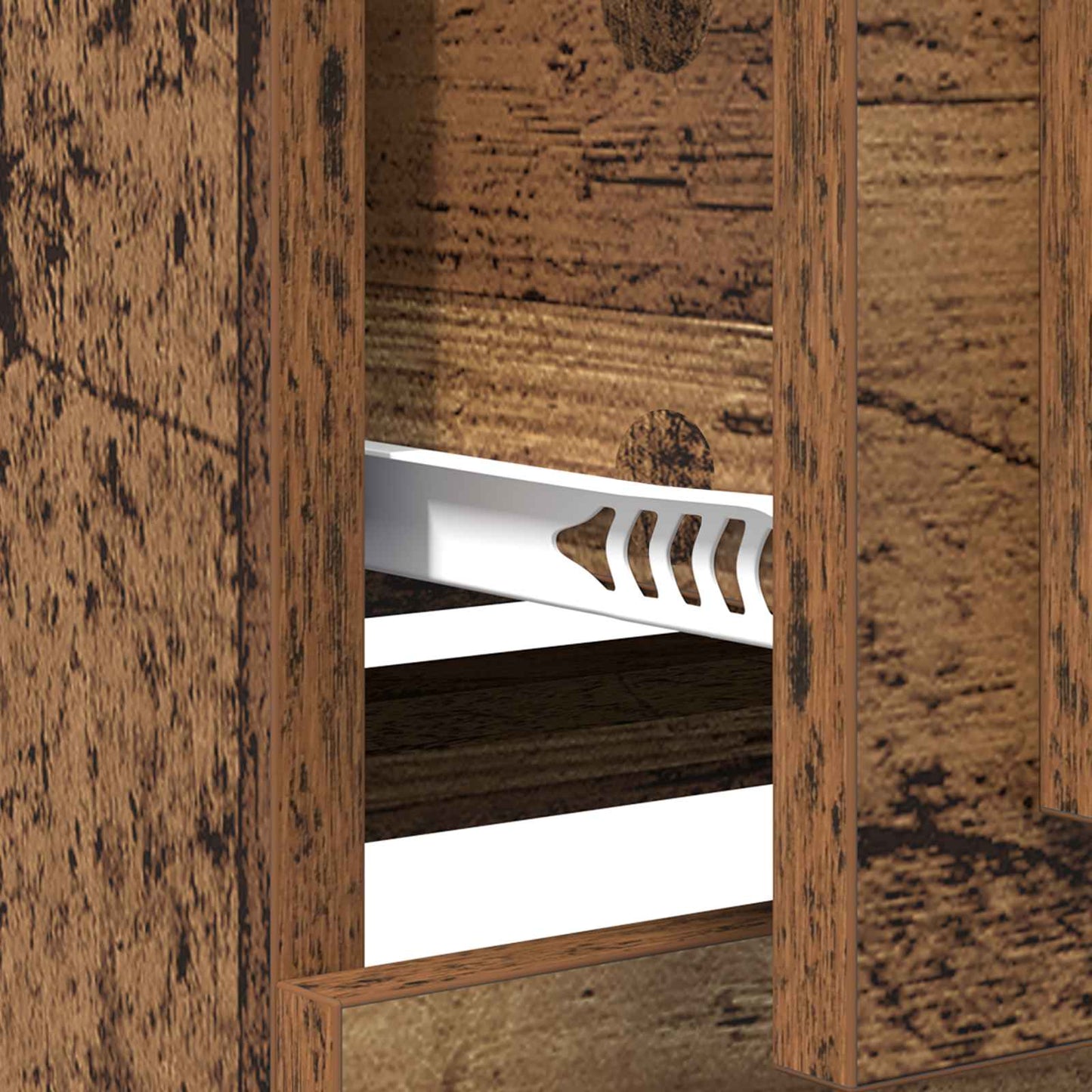 Sideboards 3 pcs Old Wood 210 x 35.5 x 67.5 cm Engineered Wood