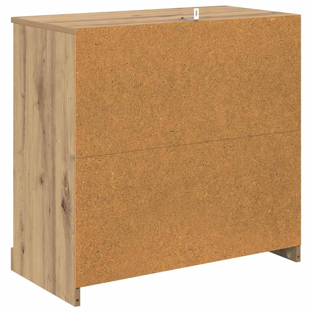 Sideboards 2 pcs Artisan Oak 70 x 35.5 x 67.5 cm