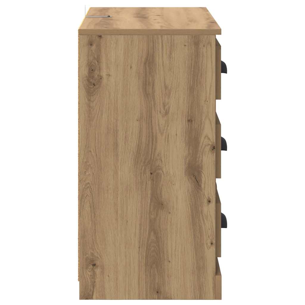 Sideboards 2 pcs Artisan Oak 70 x 35.5 x 67.5 cm